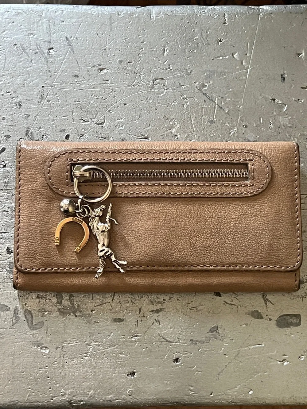 RARE Y2K Vintage Chloe Horse Wallet